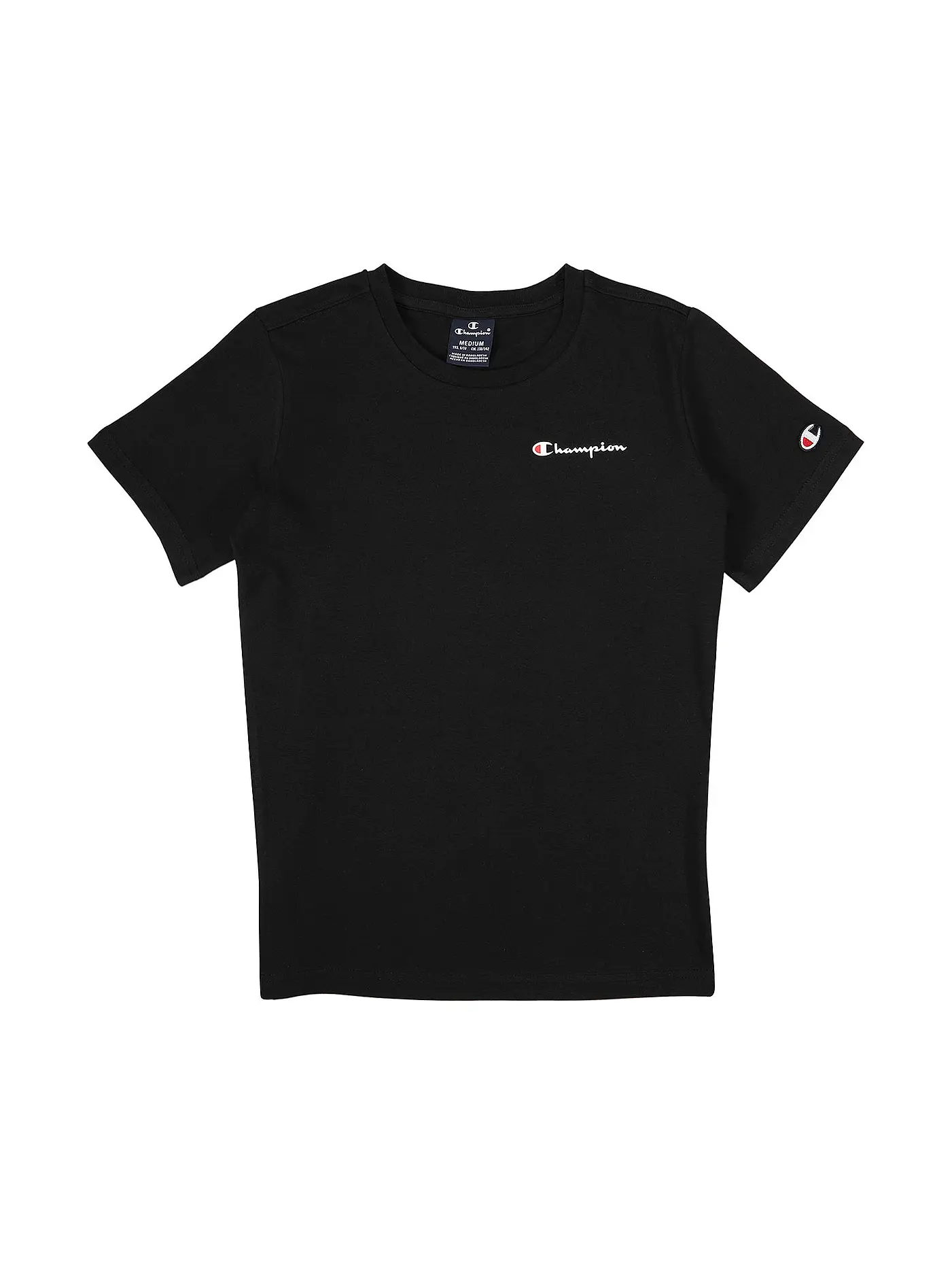 CHAMPION | Jungen T-Shirt | schwarz